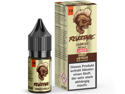 Revoltage - Tobacco Vanilla - 10ml Fertigliquid (Hybrid Nikotinsalz)