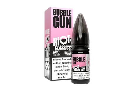 Riot Squad - Classics - Bubblegun - 10ml Fertigliquid (Hybrid Nikotinsalz)