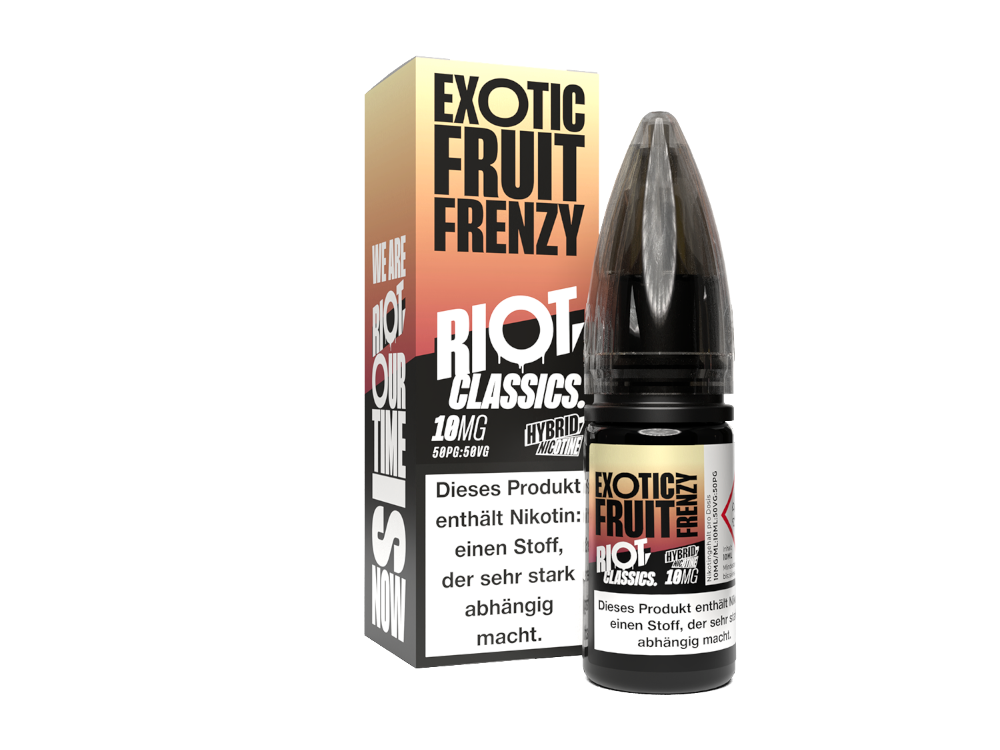 Riot Squad - Classics - Exotic Fruit Frenzy - 10ml Fertigliquid (Hybrid Nikotinsalz)