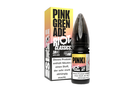 Riot Squad - Classics - Pink Grenade - 10ml Fertigliquid (Hybrid Nikotinsalz)