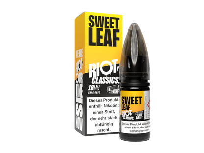 Riot Squad - Classics - Sweet Leaf - 10ml Fertigliquid (Hybrid Nikotinsalz)