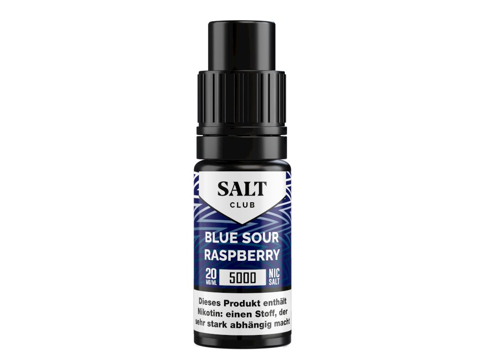 Salt Club - 5000 - Blue Sour Raspberry - 10ml Fertigliquid (Nikotinsalz) - Blue Sour Raspberry 1er Packung 20 mg/ml - Vapes4you