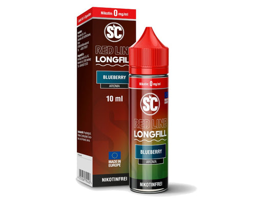 SC - Red Line - Blueberry - Longfill Aroma 10ml (60ml Flasche) - Blueberry 1er Packung - Vapes4you