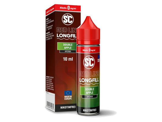 SC - Red Line - Double Apple - Longfill Aroma 10ml (60ml Flasche) - Double Apple 1er Packung - Vapes4you