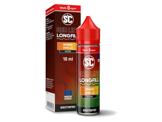 SC - Red Line - Orange Vanilla - Longfill Aroma 10ml (60ml Flasche) - Orange Vanilla 1er Packung - Vapes4you