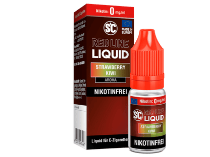 SC - Red Line - Strawberry Kiwi - 10ml Fertigliquid (Nikotinfrei/Nikotinsalz) - 1er Packung 0 mg/ml - Vapes4you