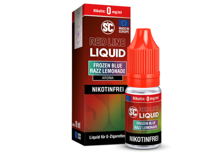 SC - Red Line - Frozen Blue Razz Lemonade - 10ml Fertigliquid (Nikotinfrei/Nikotinsalz)
