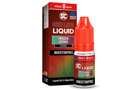 SC - Red Line - Frozen Lychee - 10ml Fertigliquid (Nikotinfrei/Nikotinsalz)