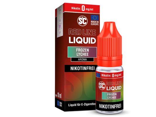 SC - Red Line - Frozen Lychee - 10ml Fertigliquid (Nikotinfrei/Nikotinsalz)