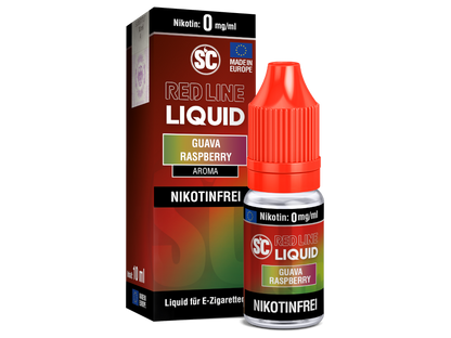 SC - Red Line - Guava Raspberry - 10ml Fertigliquid (Nikotinfrei/Nikotin)