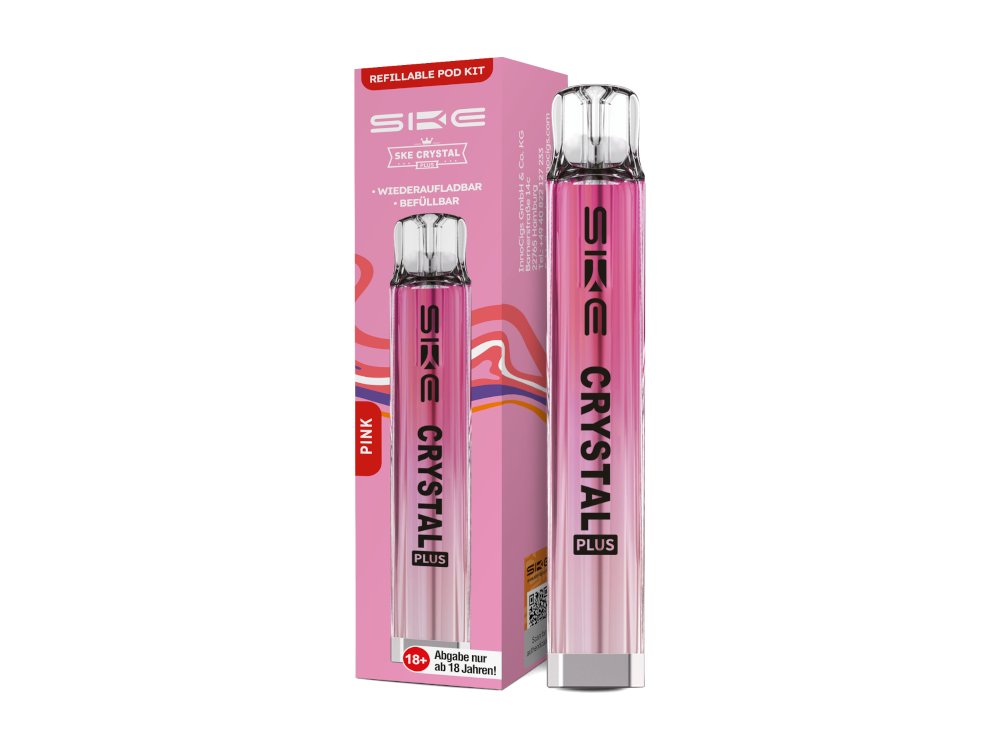 SKE - Crystal Plus - E-Zigaretten Set - pink 1er Packung - Vapes4you