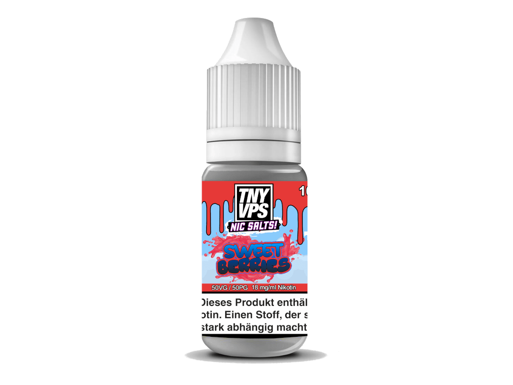 TNYVPS - Sweet Berries - 10ml Fertigliquid (Nikotinsalz) - Sweet Berries 1er Packung 18 mg/ml - Vapes4you