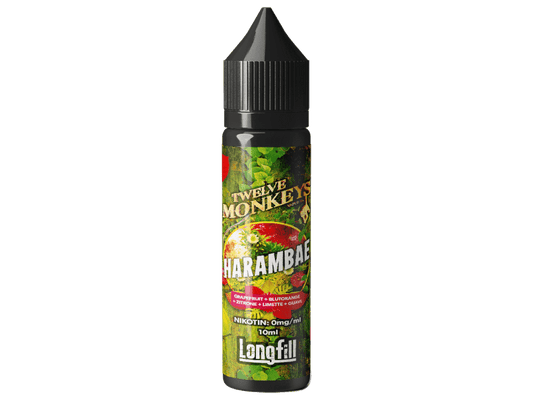 Twelve Monkeys - Harambae - Longfill Aroma 10ml (60ml Flasche) - Harambae 1er Packung - Vapes4you