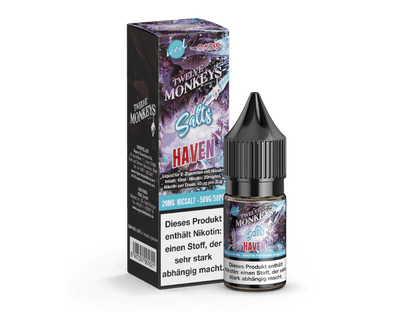 Twelve Monkeys - Iced - Haven - 10ml Fertigliquid (Nikotinsalz) - Haven 1er Packung 20 mg/ml - Vapes4you