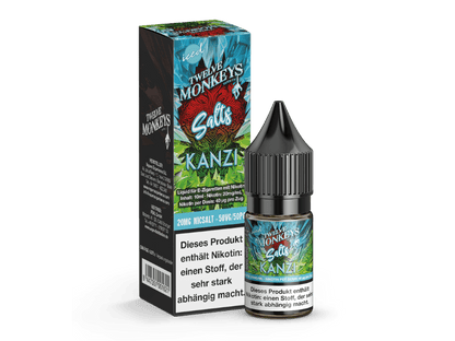 Twelve Monkeys - Iced - Kanzi - 10ml Fertigliquid (Nikotinsalz) - Kanzi 1er Packung 20 mg/ml - Vapes4you