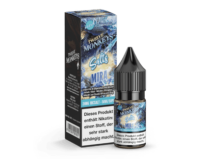 Twelve Monkeys - Iced - Mira - 10ml Fertigliquid (Nikotinsalz) - Mira 1er Packung 20 mg/ml - Vapes4you