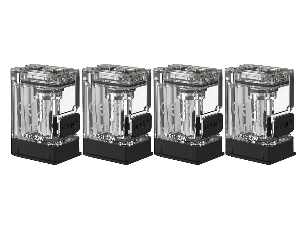 Uwell - Havok R - 3ml Pods mit Head 0,6 Ohm (4 Stück pro Packung)