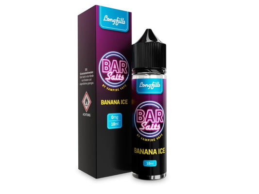 Vampire Vape - Bar Salts - Banana Ice - Longfill Aroma 10ml (60ml Flasche) - Banana Ice 1er Packung - Vapes4you