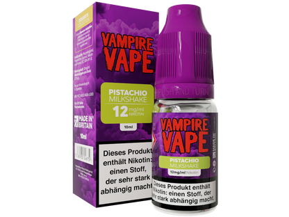 Vampire Vape - Dessert Collection - Pistachio Milkshake - 10ml Fertigliquid (Nikotin)