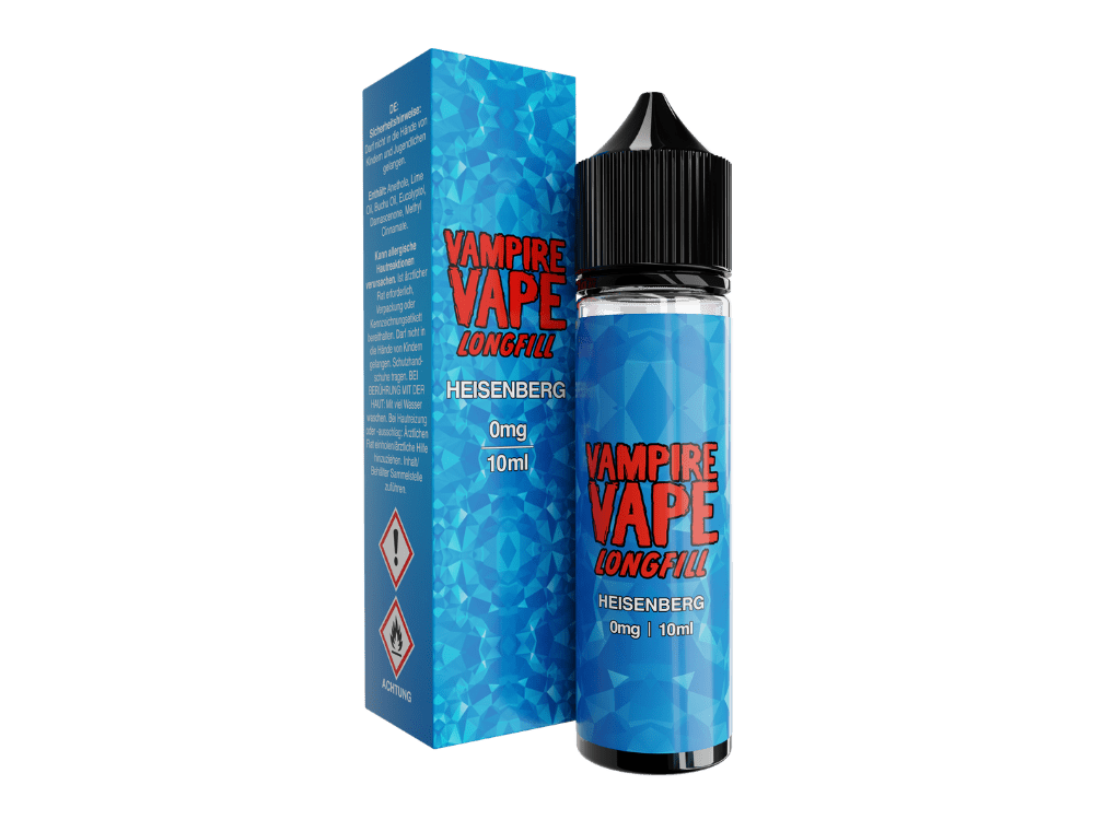Vampire Vape - Heisenberg - Longfill Aroma 10ml (60ml Flasche) - Heisenberg 1er Packung - Vapes4you