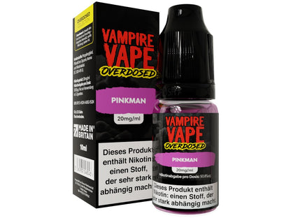Vampire Vape - Overdosed - Pinkman - 10ml Fertigliquid (Nikotinsalz)