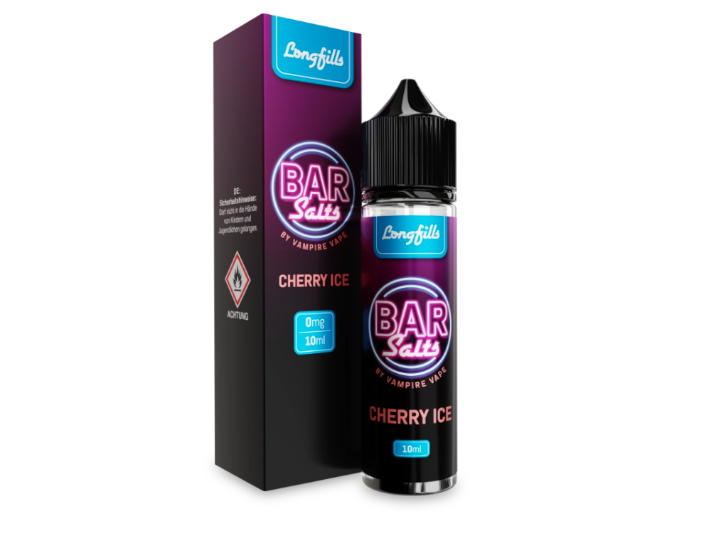 Vampire Vape - Bar Salts - Cherry Ice - Longfill Aroma 10ml (60ml Flasche)