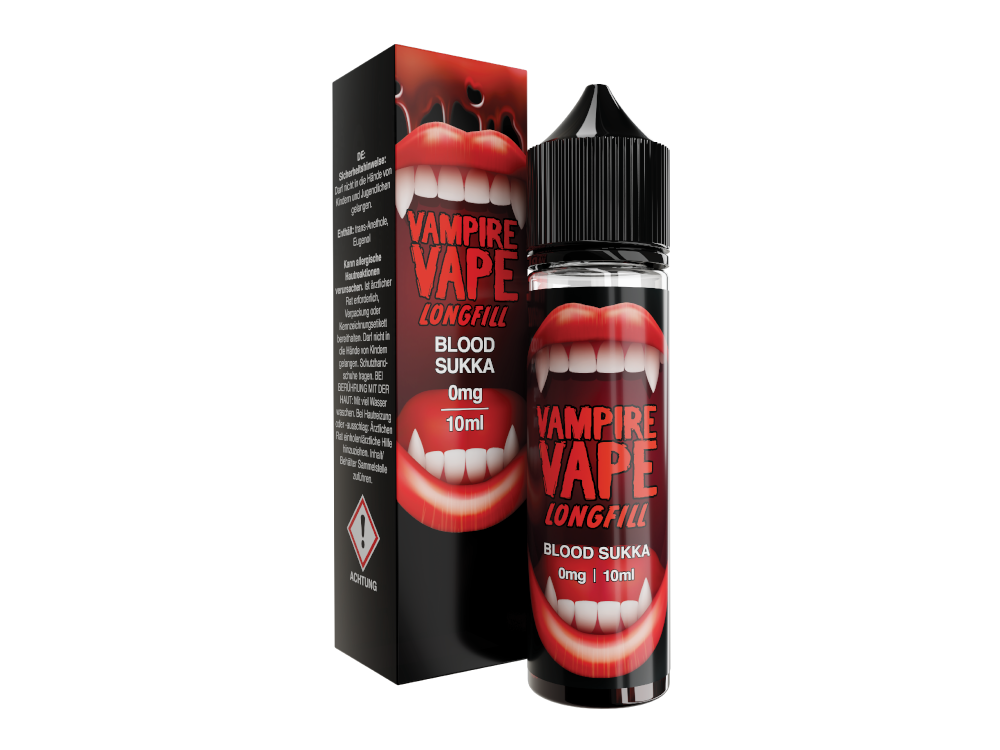 Vampire Vape - Blood Sukka - Longfill Aroma 10ml (60ml Flasche)