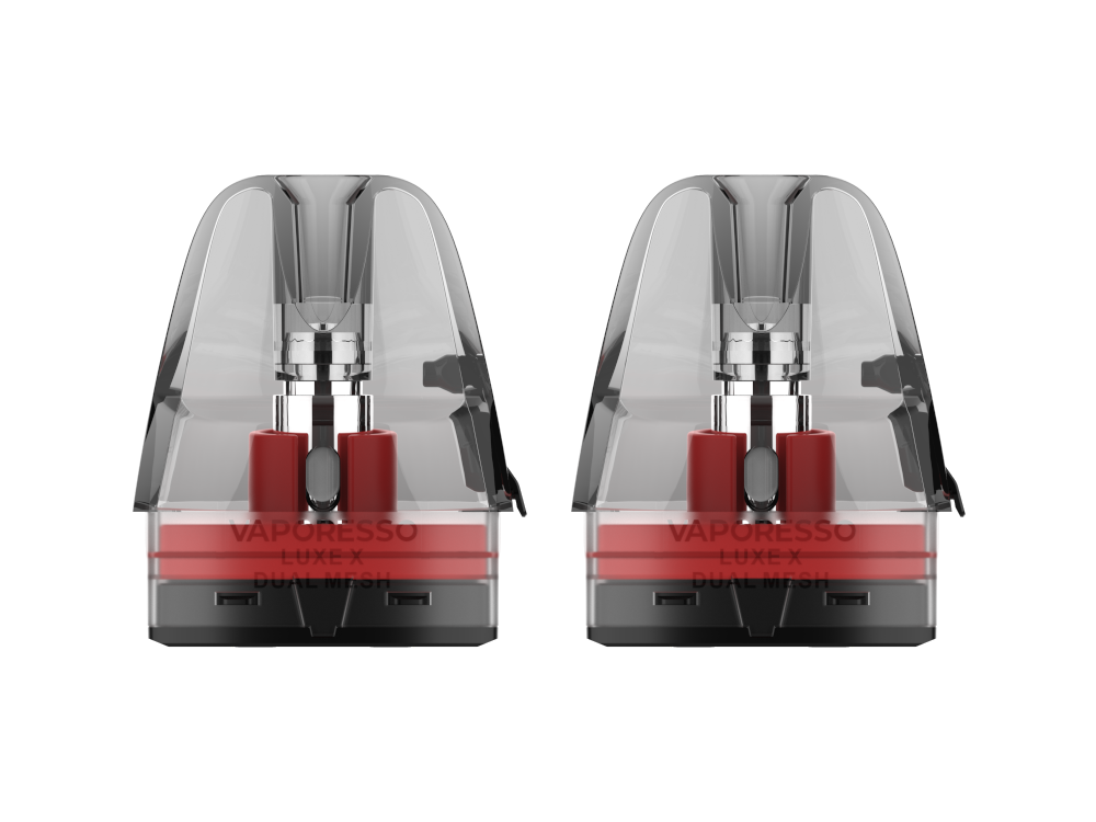 Vaporesso - LUXE X - 5ml Dual Mesh Pods mit Head (2 Stück)