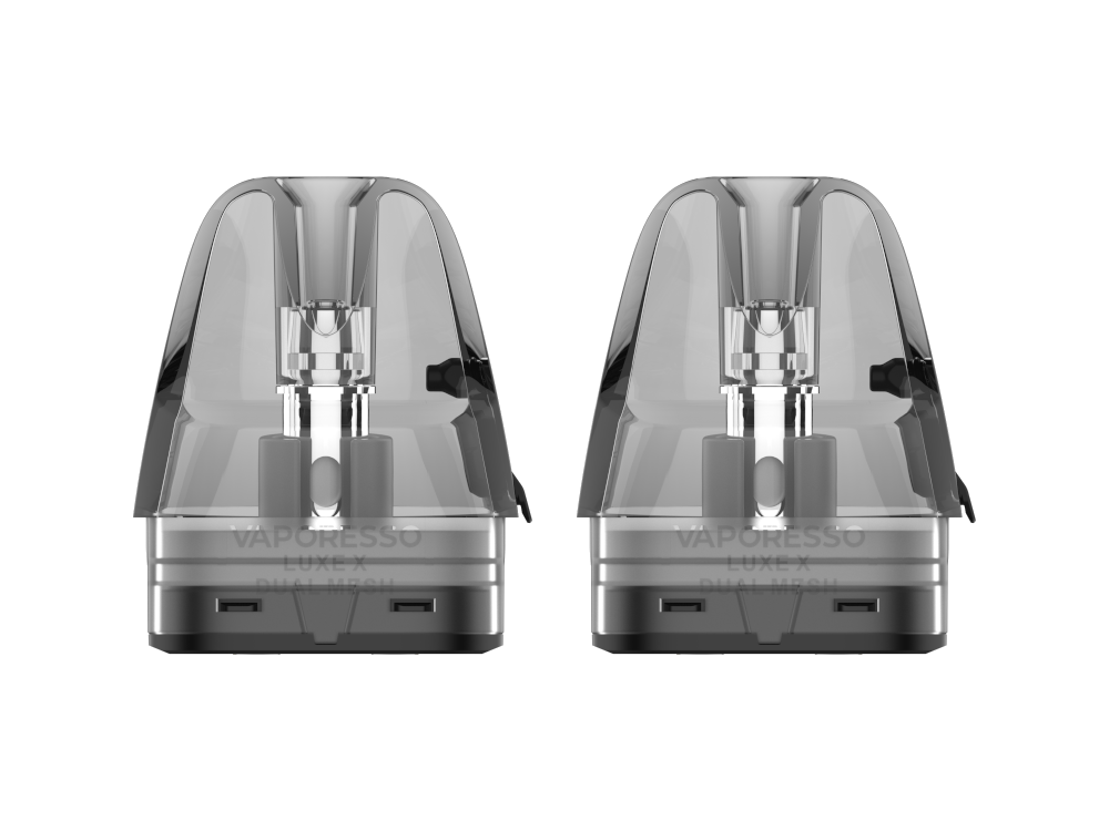 Vaporesso - LUXE X - 5ml Dual Mesh Pods mit Head (2 Stück)