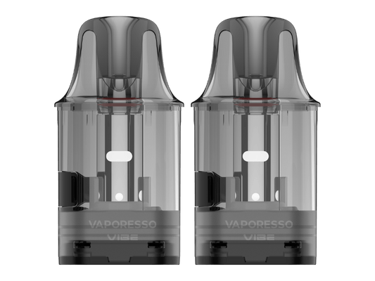 Vaporesso - Vibe - 4,5ml Dual Mesh Pods mit Head (2 Stück pro Packung) - 1er Packung 0,7/1,0 Ohm - Vapes4you