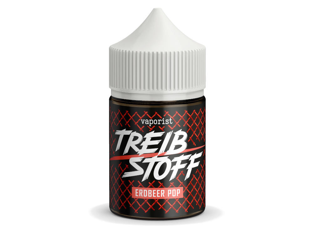 Vaporist - Treibstoff - Erdbeer POP - Longfill Aroma 10ml (60ml Flasche)