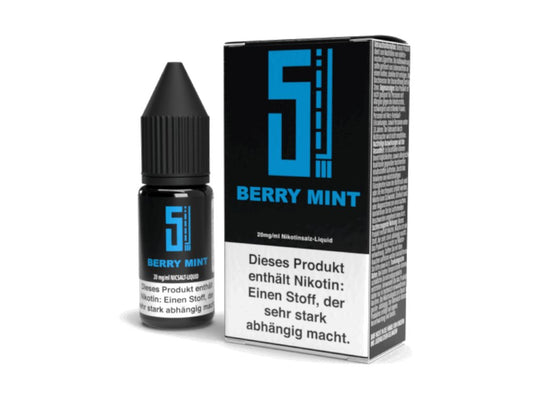 5EL - Berry Mint - 10ml Fertigliquid (Nikotinsalz) - 1er Packung 20 mg/ml - Vapes4you