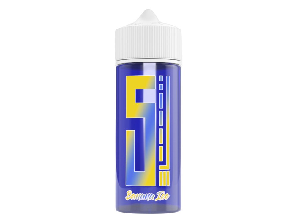 5EL - Blue Overdosed Banana Ice - Longfill Aroma 10ml (120ml Flasche) - Banana Ice 1er Packung - Vapes4you