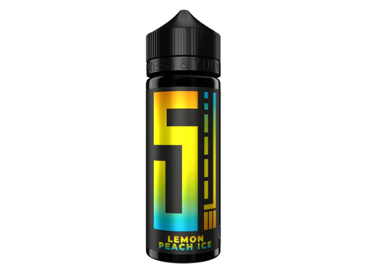 5EL - Lemon Peach on Ice - Longfill Aroma 10ml (120ml Flasche) - 1er Packung - Vapes4you