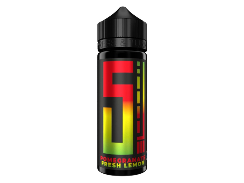 5EL - Pomegranate Fresh Lemon - Longfill Aroma 10ml (120ml Flasche) - 1er Packung - Vapes4you