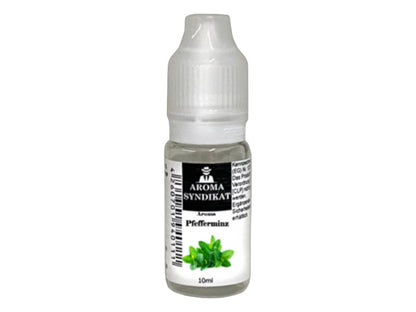 Aroma Syndikat - Pure - Pfefferminz - Shortfill Aroma 10ml (10ml Flasche) - Pfefferminz 1er Packung - Vapes4you