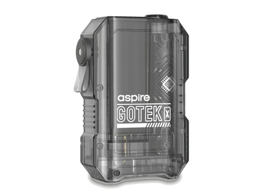 Aspire - GoTek X - 650mAh Akku - transparent-schwarz 1er Packung - Vapes4you