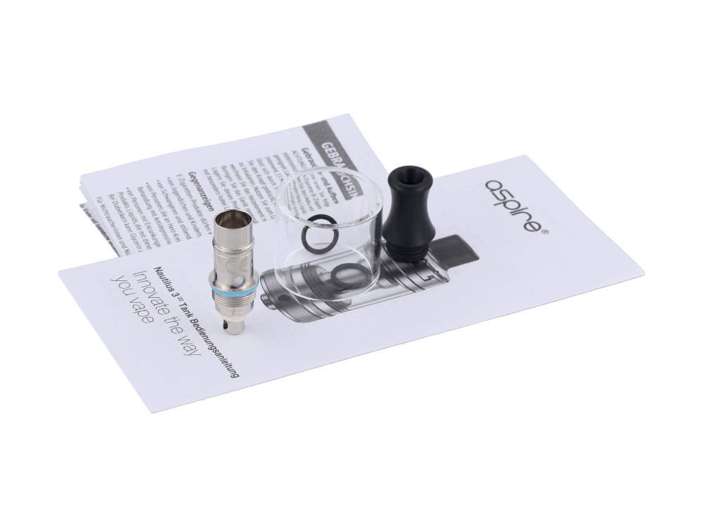 Aspire - Nautilus 3 - (22mm) Clearomizer Set - silber 1er Packung - Vapes4you