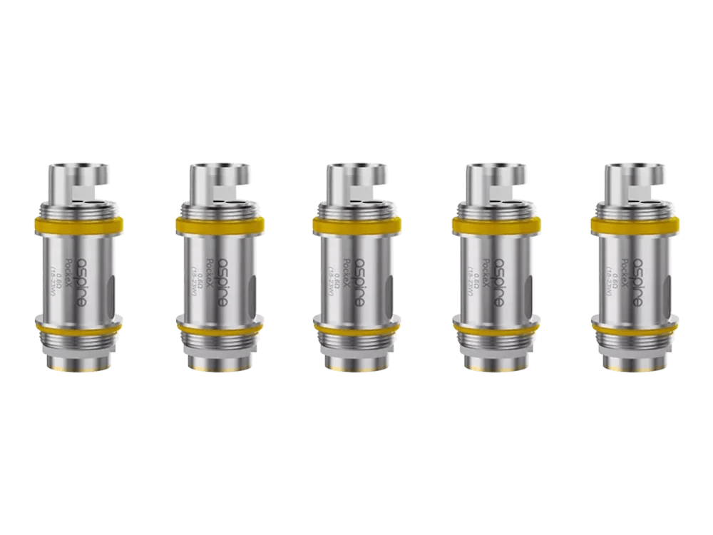 Aspire - PockeX - Heads 0,6 Ohm (5 Stück pro Packung) - 1er Packung 0.6 Ohm - Vapes4you
