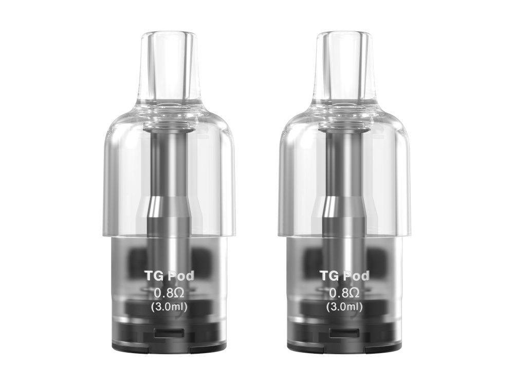 Aspire - TG - 3ml Pod mit Head 0,8 / 1,0 Ohm (2 Stück pro Packung) - 1er Packung 0,8 Ohm - Vapes4you