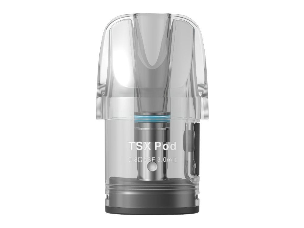 Aspire - TSX - 3ml Pod mit Head 0,8 / 1,0 Ohm (2 Stück pro Packung) - 1er Packung 0,8 Ohm - Vapes4you