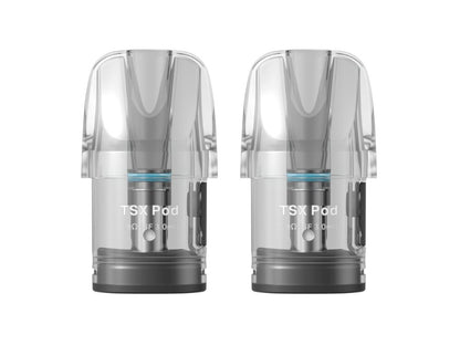 Aspire - TSX - 3ml Pod mit Head 0,8 / 1,0 Ohm (2 Stück pro Packung) - 1er Packung 0,8 Ohm - Vapes4you