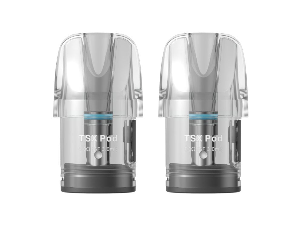 Aspire - TSX - 3ml Pod mit Head 0,8 / 1,0 Ohm (2 Stück pro Packung) - 1er Packung 1,0 Ohm - Vapes4you