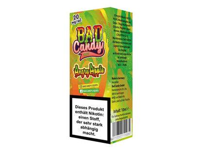 Bad Candy Liquids - Angry Apple - 10ml Fertigliquid (Nikotinsalz) - 1er Packung 20 mg/ml - Vapes4you