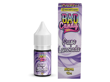 Bad Candy Liquids - Grape Lemonade - Shortfill Aroma 10ml (10ml Flasche) - Grape Lemonade 1er Packung - Vapes4you