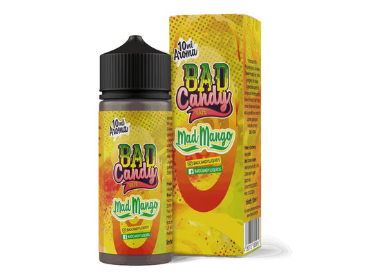 Bad Candy Liquids - Mad Mango - Longfill Aroma 10ml (120ml Flasche) - 1er Packung - Vapes4you