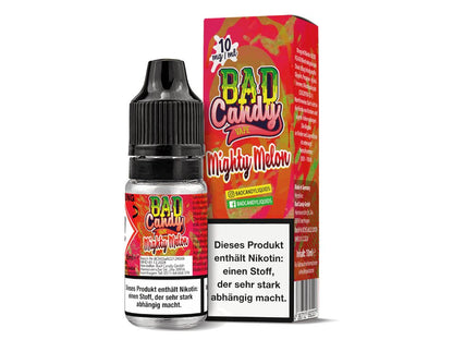 Bad Candy Liquids - Mighty Melon - 10ml Fertigliquid (Nikotinsalz) - 1er Packung 10 mg/ml - Vapes4you