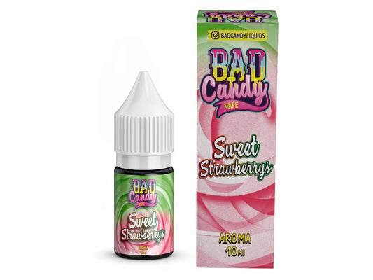 Bad Candy Liquids - Sweet Strawberry - Shortfill Aroma 10ml (10ml Flasche) - Sweet Strawberry 1er Packung - Vapes4you