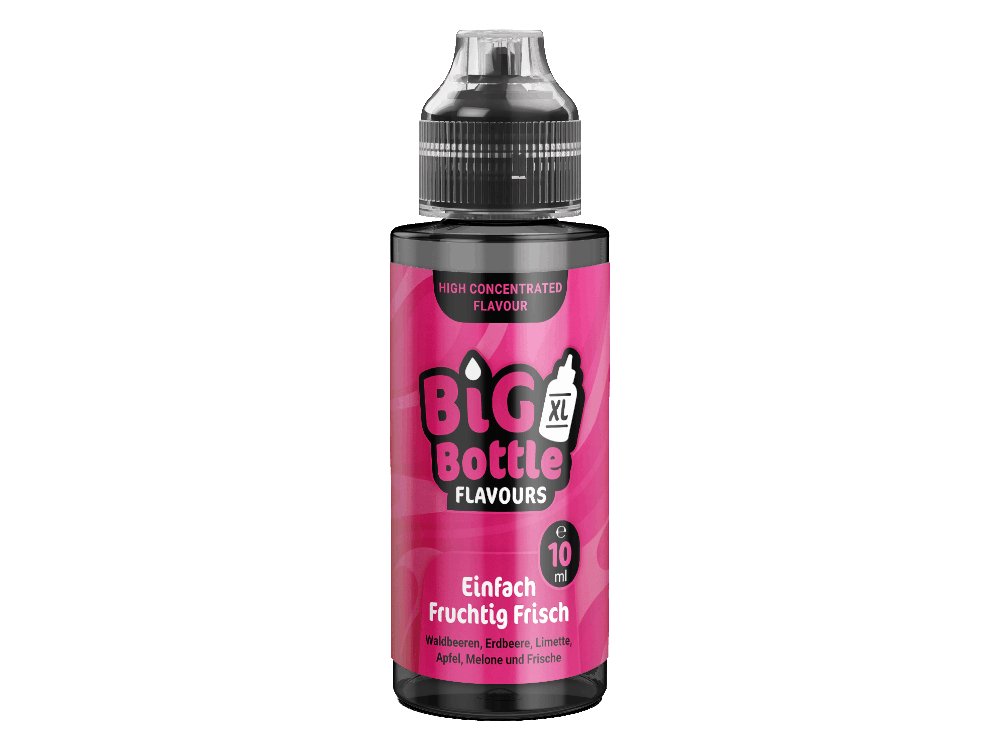 Big Bottle - Einfach Fruchtig Frisch - Longfill Aroma 10ml (120ml Flasche) - 1er Packung - Vapes4you