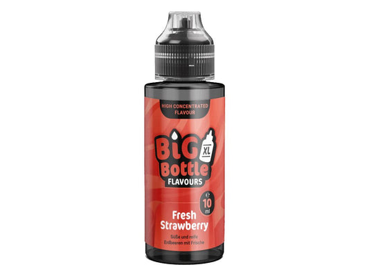 Big Bottle - Fresh Strawberry - Longfill Aroma 10ml (120ml Flasche) - 1er Packung - Vapes4you
